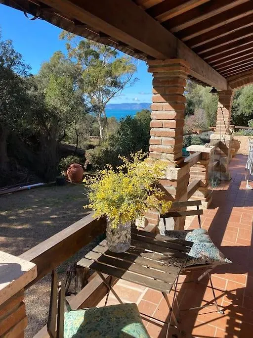Seafront Villa In Exclusive Location Monte Argentario Italy